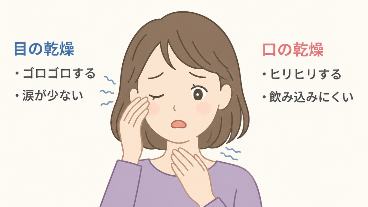 シェーグレン症候群の症状