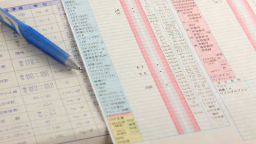 血液検査の結果イメージ